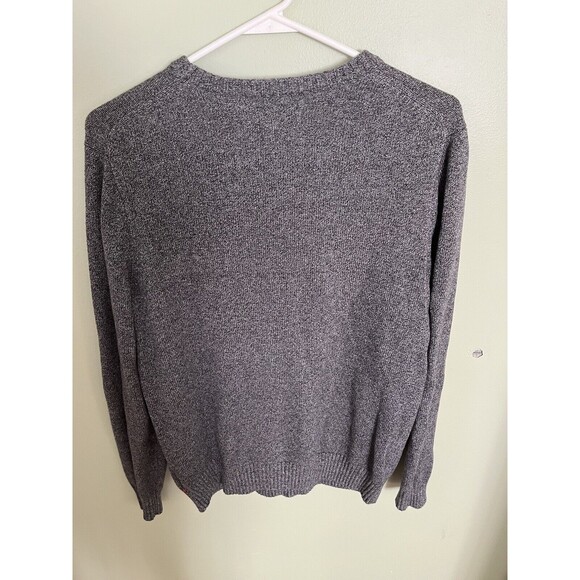 Levi's Men's Pullover Nordic Style Long Sleeve Sweater Gray Medium - Picture 4 of 4